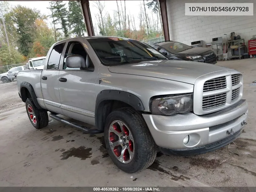 2004 Dodge Ram 1500 St/Slt VIN: 1D7HU18D54S697928 Lot: 40539262