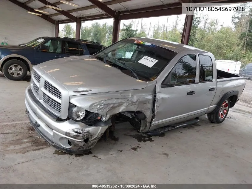 2004 Dodge Ram 1500 St/Slt VIN: 1D7HU18D54S697928 Lot: 40539262