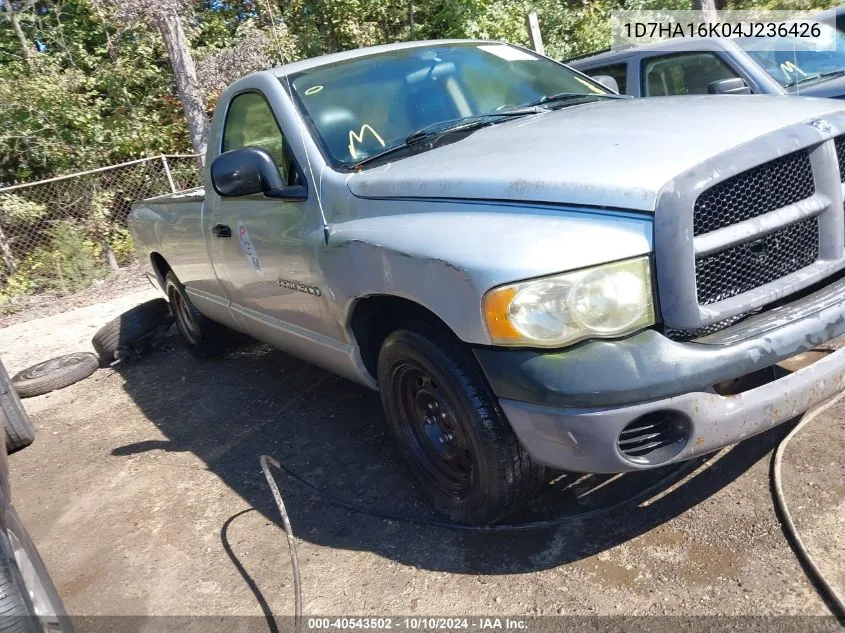 2004 Dodge Ram 1500 St VIN: 1D7HA16K04J236426 Lot: 40543502