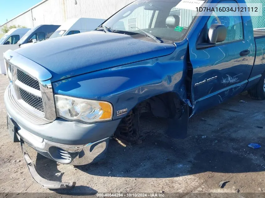 2004 Dodge Ram 1500 St VIN: 1D7HA16D34J121112 Lot: 40544294