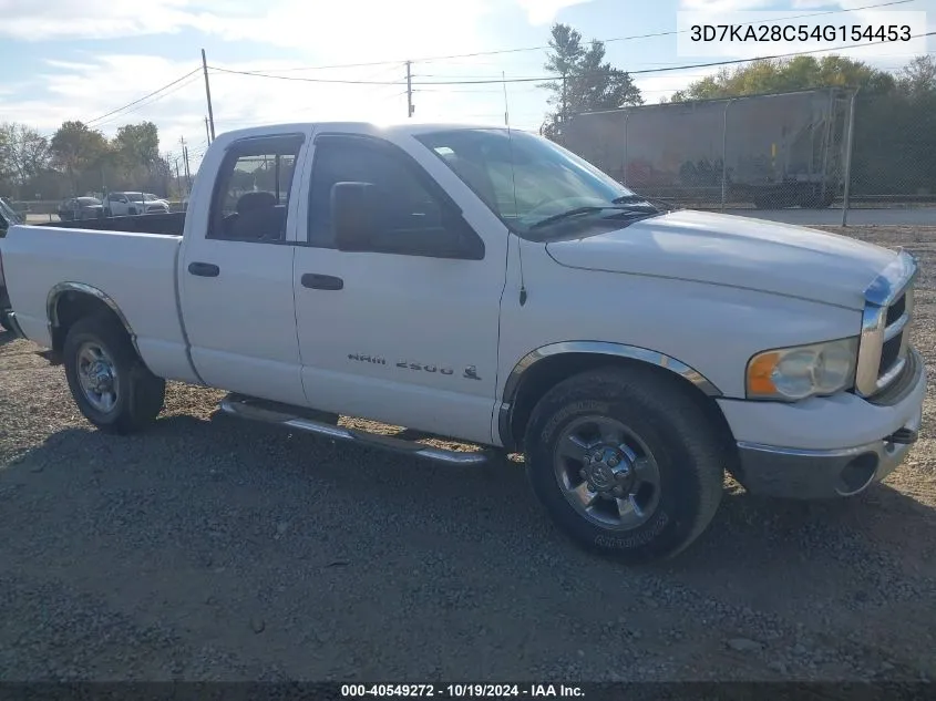 2004 Dodge Ram 2500 Slt/Laramie VIN: 3D7KA28C54G154453 Lot: 40549272