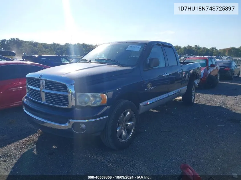 2004 Dodge Ram 1500 St/Slt VIN: 1D7HU18N74S725897 Lot: 40559856