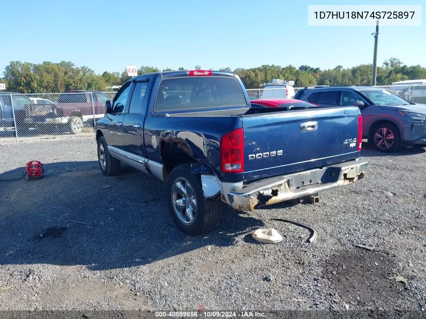 2004 Dodge Ram 1500 St/Slt VIN: 1D7HU18N74S725897 Lot: 40559856