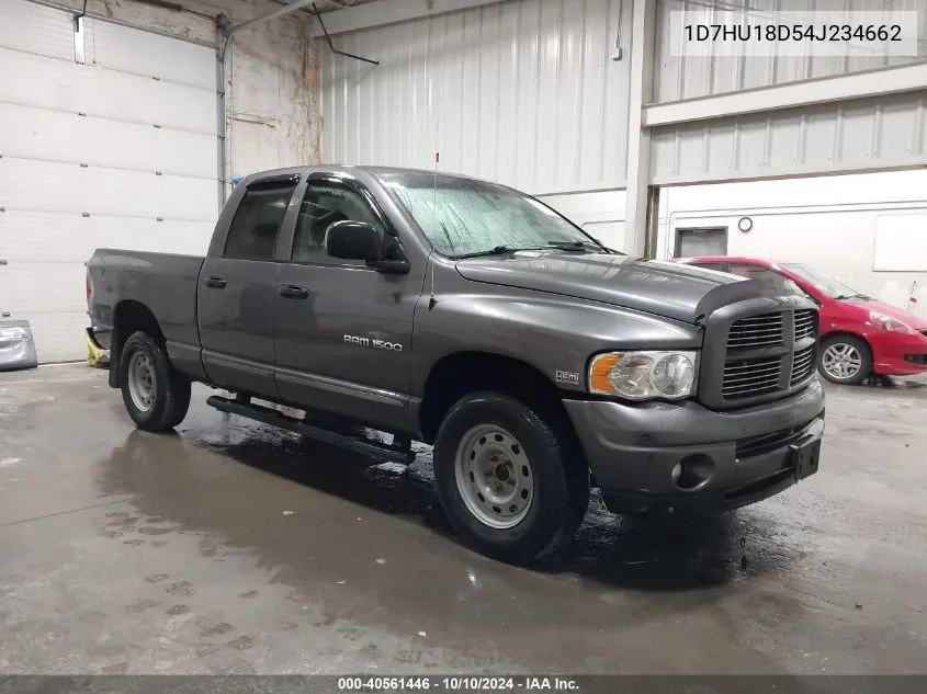 2004 Dodge Ram 1500 Slt/Laramie VIN: 1D7HU18D54J234662 Lot: 40561446