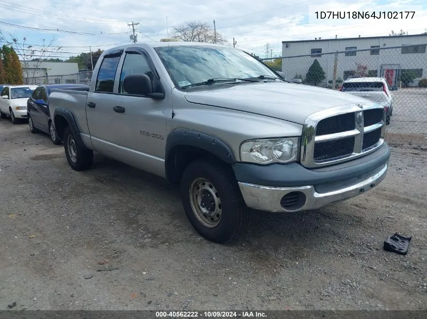 2004 Dodge Ram 1500 St VIN: 1D7HU18N64J102177 Lot: 40562222