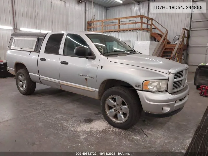 2004 Dodge Ram 1500 St/Slt VIN: 1D7HU18D54J244866 Lot: 40562722