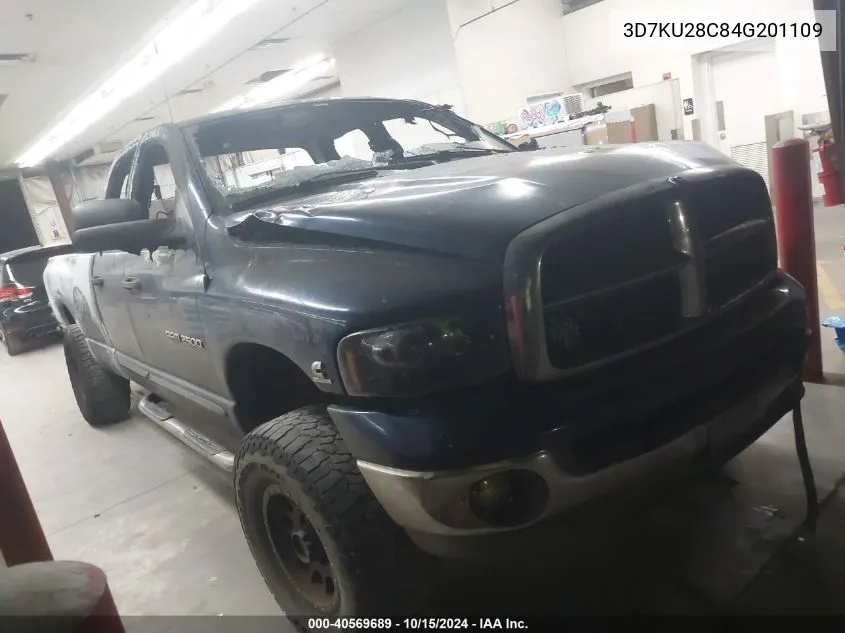 2004 Dodge Ram 2500 Slt/Laramie VIN: 3D7KU28C84G201109 Lot: 40569689