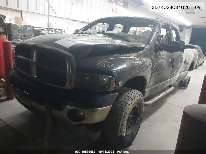 2004 Dodge Ram 2500 Slt/Laramie VIN: 3D7KU28C84G201109 Lot: 40569689