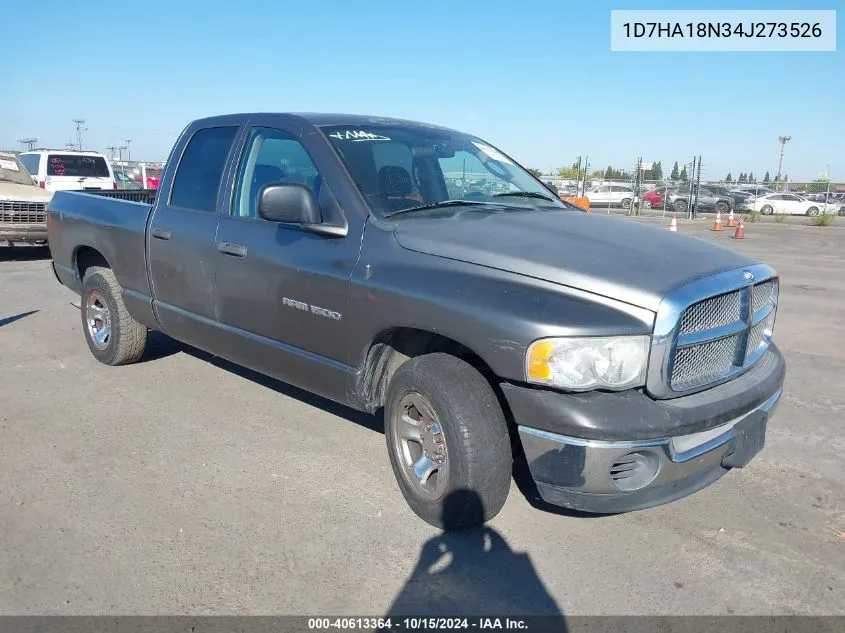 2004 Dodge Ram 1500 Slt/Laramie VIN: 1D7HA18N34J273526 Lot: 40613364