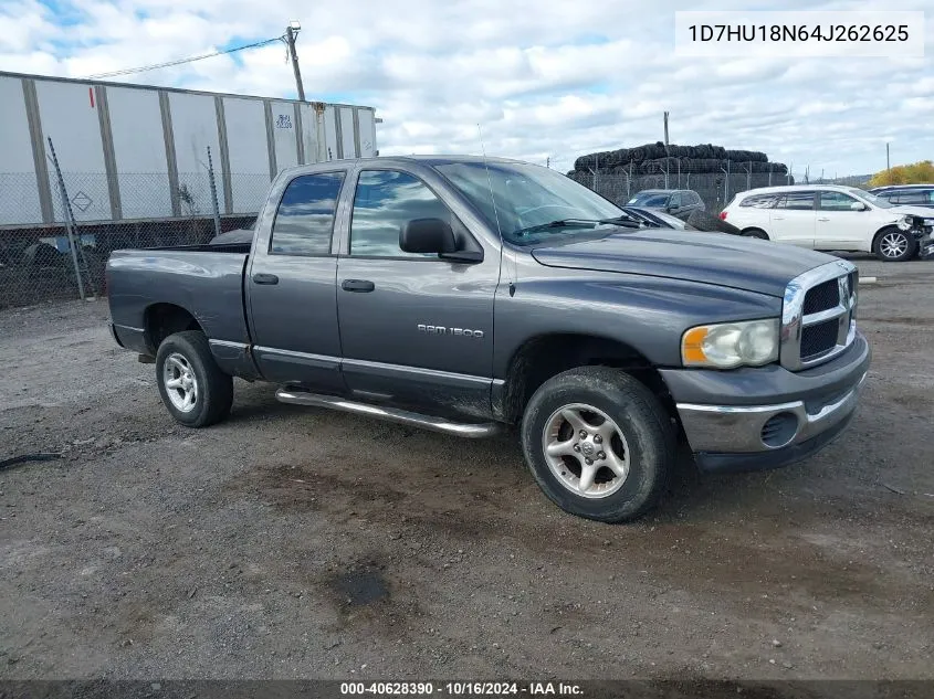 2004 Dodge Ram 1500 Slt/Laramie VIN: 1D7HU18N64J262625 Lot: 40628390