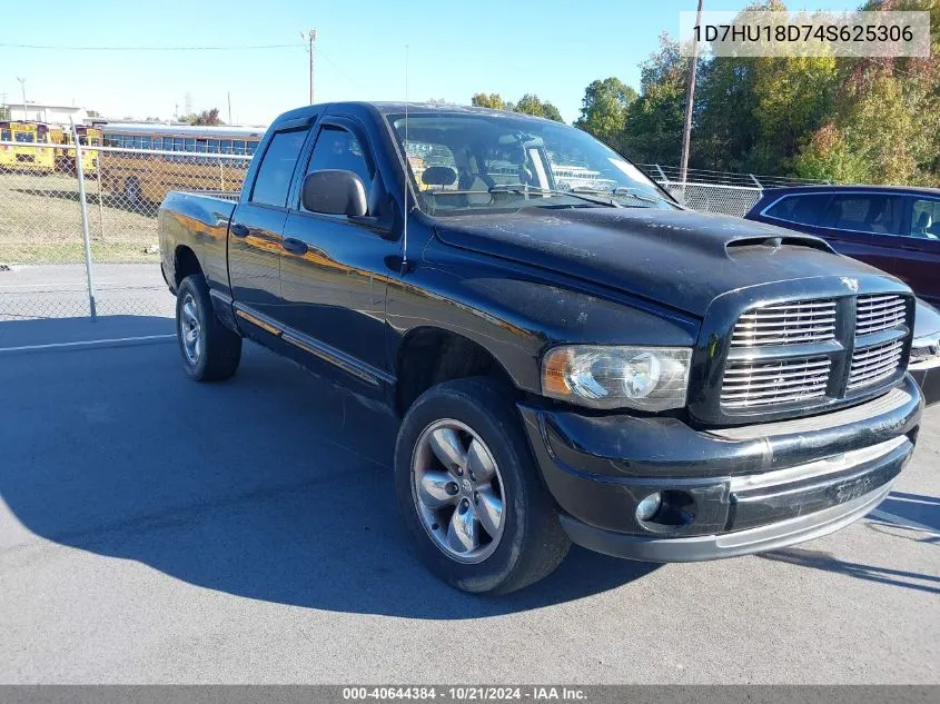 2004 Dodge Ram 1500 Slt/Laramie VIN: 1D7HU18D74S625306 Lot: 40644384