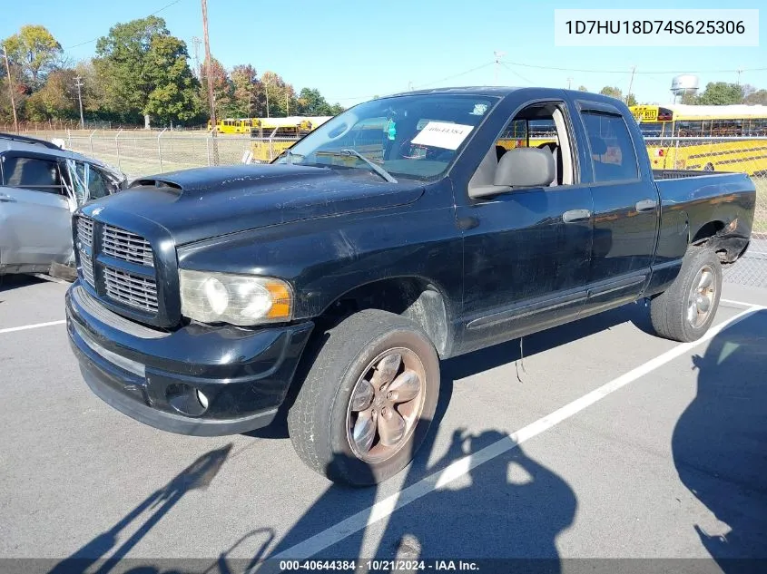 2004 Dodge Ram 1500 Slt/Laramie VIN: 1D7HU18D74S625306 Lot: 40644384