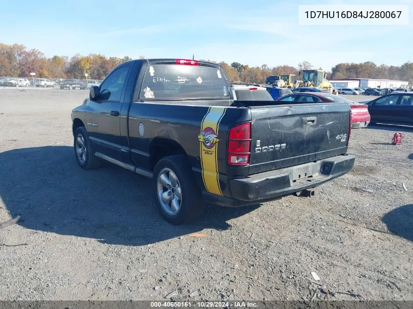 2004 Dodge Ram 1500 Slt/Laramie VIN: 1D7HU16D84J280067 Lot: 40650161