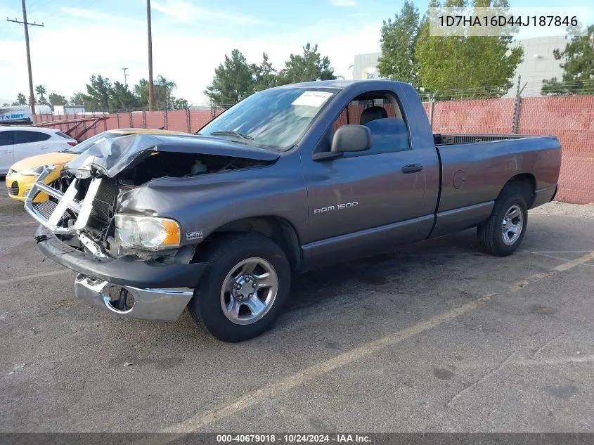 2004 Dodge Ram 1500 St/Slt VIN: 1D7HA16D44J187846 Lot: 40679018