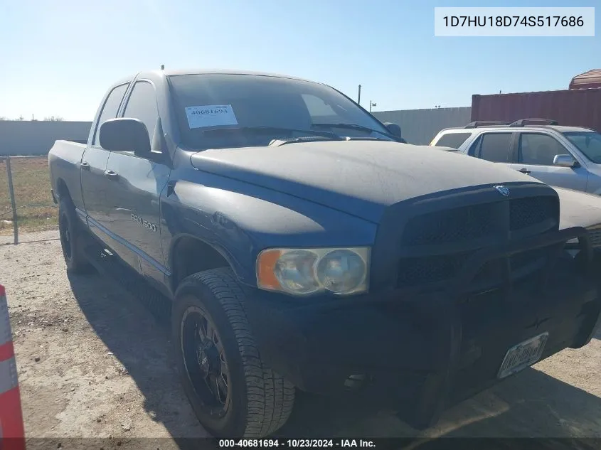 1D7HU18D74S517686 2004 Dodge Ram 1500 Slt/Laramie