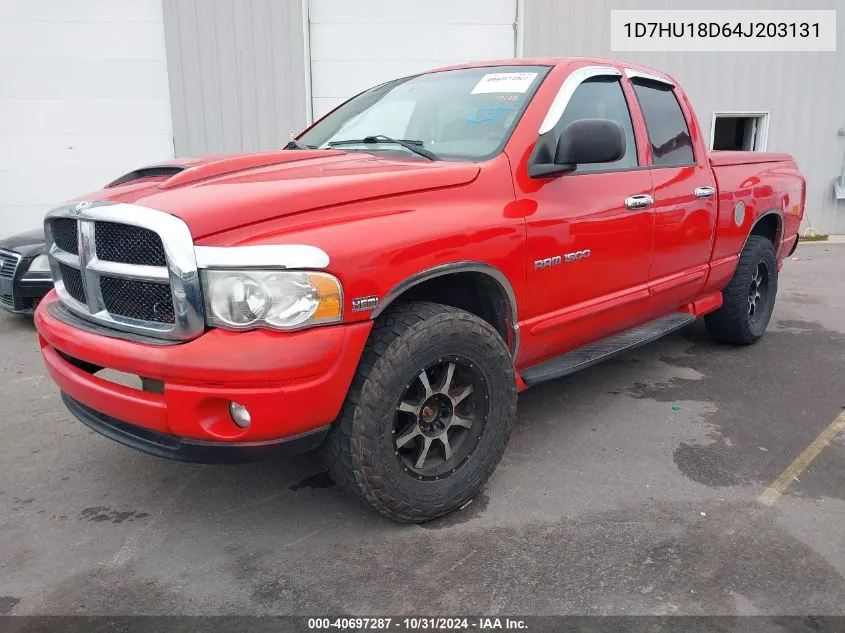 2004 Dodge Ram 1500 Slt/Laramie VIN: 1D7HU18D64J203131 Lot: 40697287