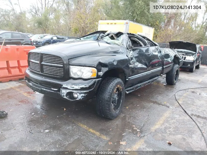 2004 Dodge Ram 2500 Slt/Laramie VIN: 1D7KU28D24J141304 Lot: 40723282