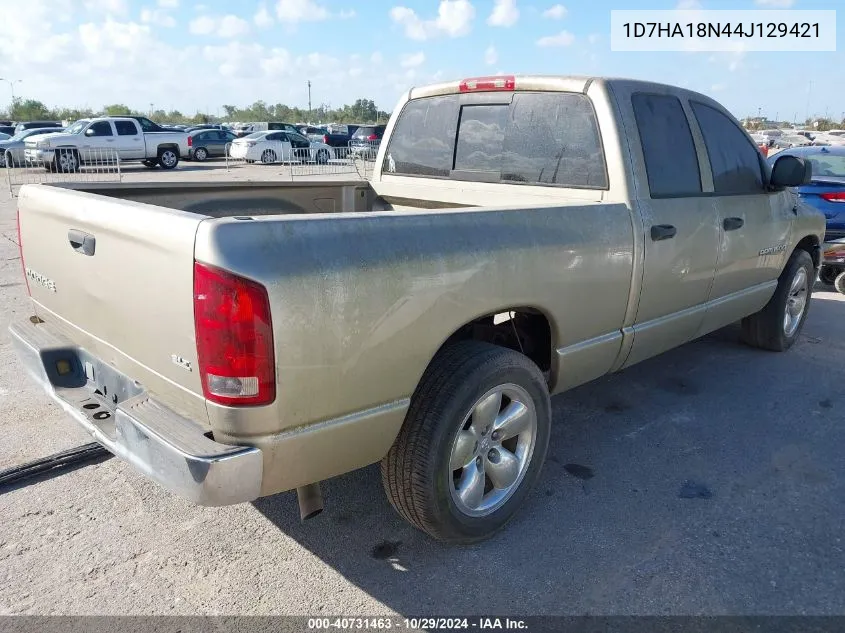 2004 Dodge Ram 1500 Slt/Laramie VIN: 1D7HA18N44J129421 Lot: 40731463