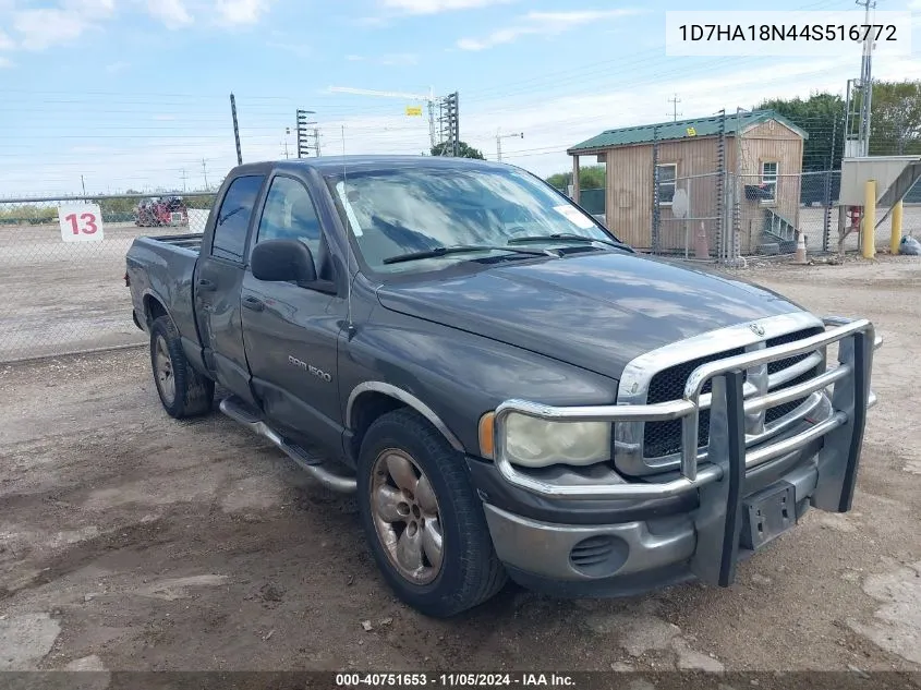 2004 Dodge Ram 1500 Slt/Laramie VIN: 1D7HA18N44S516772 Lot: 40751653