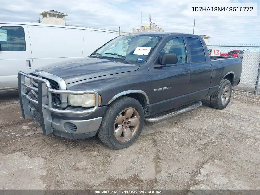 2004 Dodge Ram 1500 Slt/Laramie VIN: 1D7HA18N44S516772 Lot: 40751653