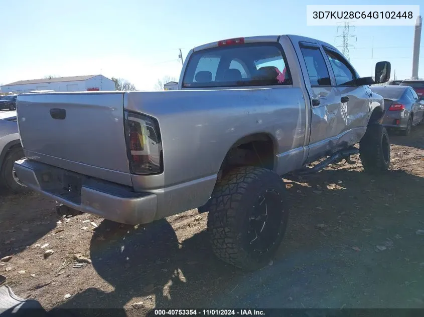 2004 Dodge Ram 2500 Slt/Laramie VIN: 3D7KU28C64G102448 Lot: 40753354