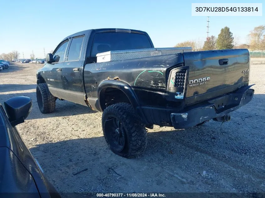 2004 Dodge Ram 2500 Slt/Laramie VIN: 3D7KU28D54G133814 Lot: 40790377