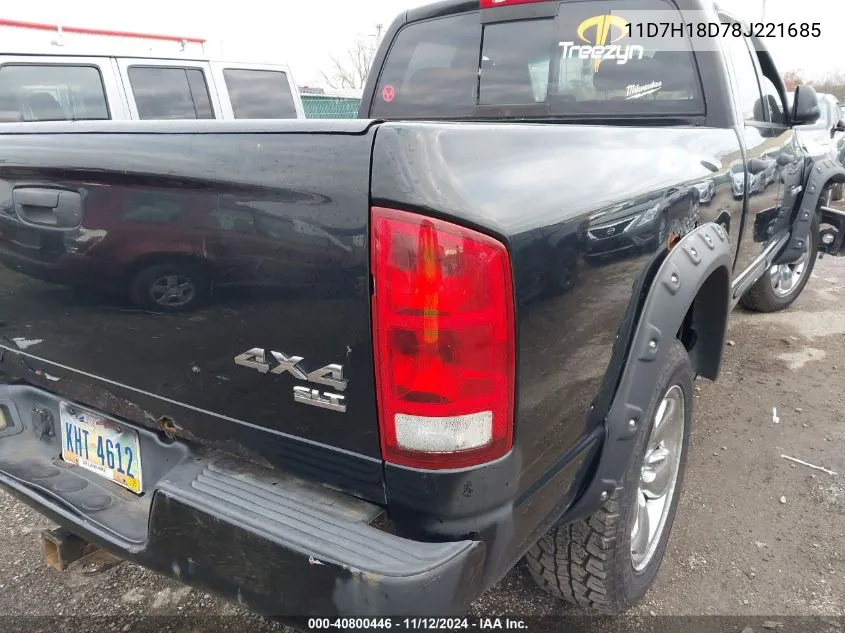 11D7H18D78J221685 2004 Dodge Ram 1500 St/Slt