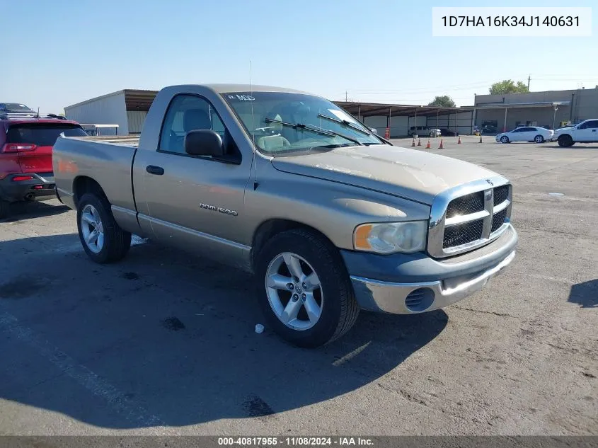 2004 Dodge Ram 1500 St VIN: 1D7HA16K34J140631 Lot: 40817955