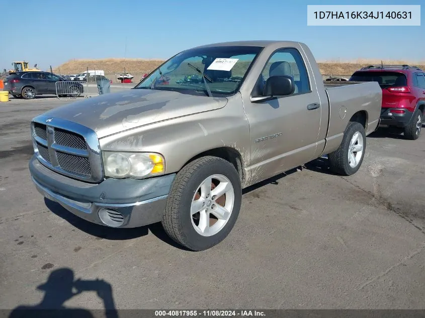 2004 Dodge Ram 1500 St VIN: 1D7HA16K34J140631 Lot: 40817955