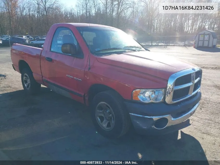 2004 Dodge Ram 1500 St VIN: 1D7HA16K84J231426 Lot: 40873933