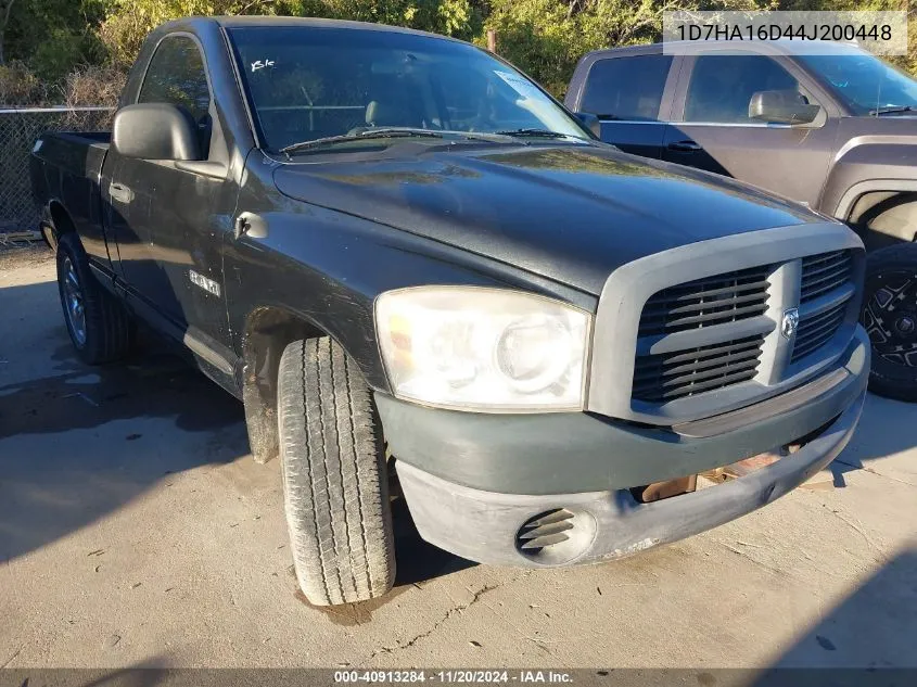 2004 Dodge Ram 1500 St VIN: 1D7HA16D44J200448 Lot: 40913284