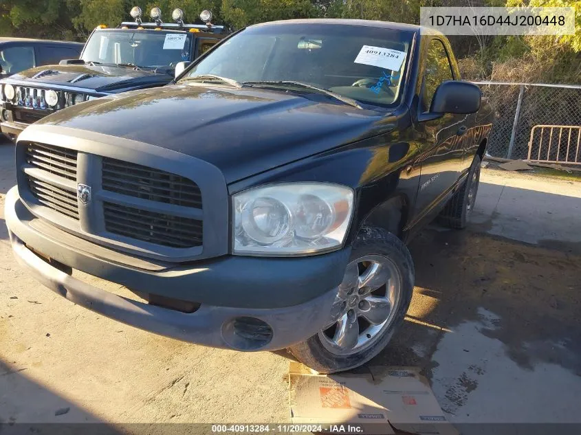 2004 Dodge Ram 1500 St VIN: 1D7HA16D44J200448 Lot: 40913284