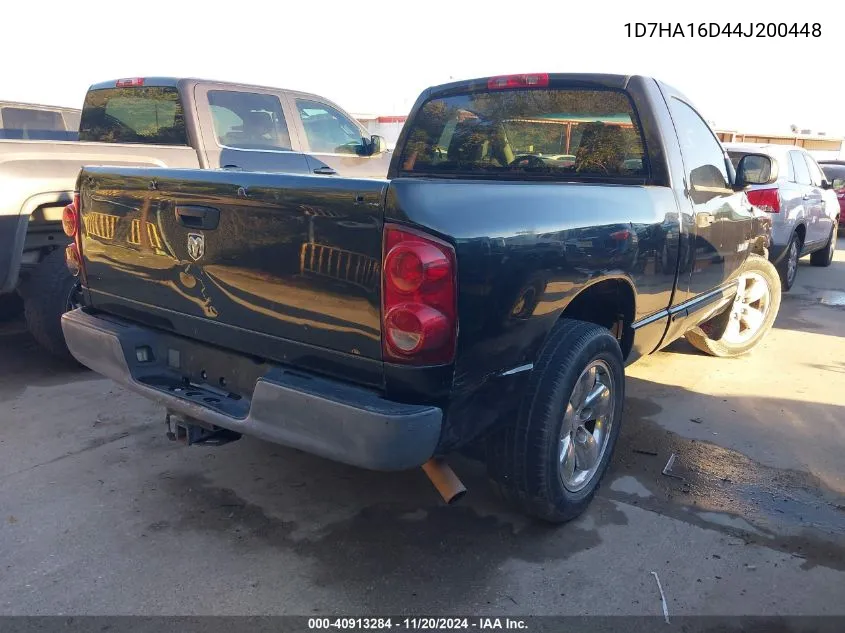 2004 Dodge Ram 1500 St VIN: 1D7HA16D44J200448 Lot: 40913284