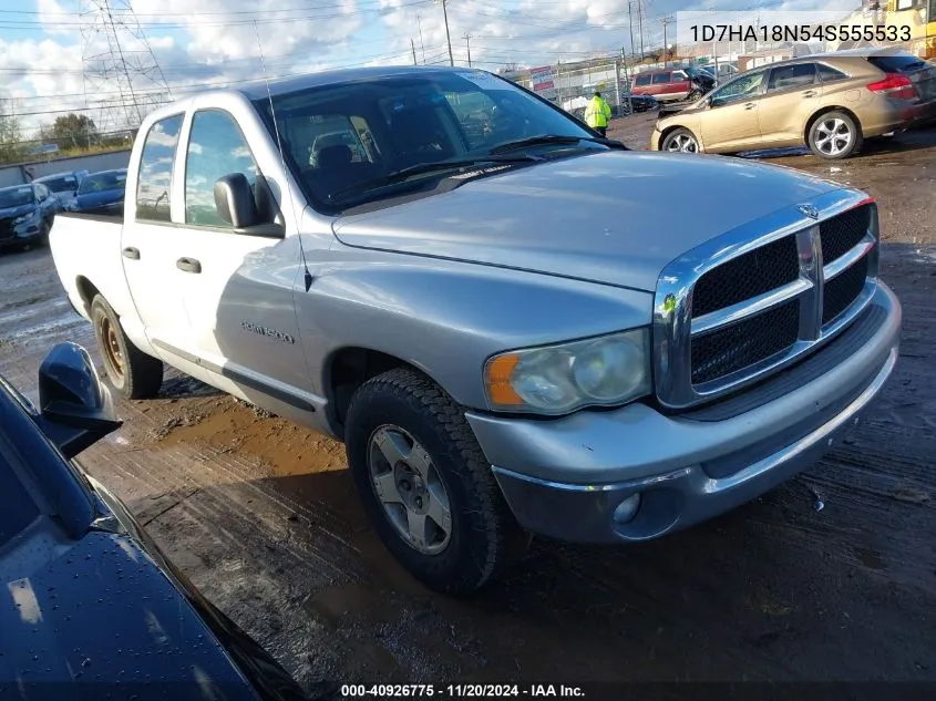 2004 Dodge Ram 1500 Slt/Laramie VIN: 1D7HA18N54S555533 Lot: 40926775