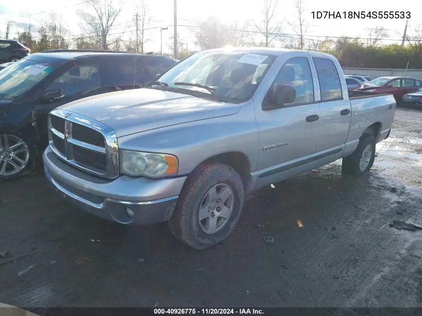 2004 Dodge Ram 1500 Slt/Laramie VIN: 1D7HA18N54S555533 Lot: 40926775