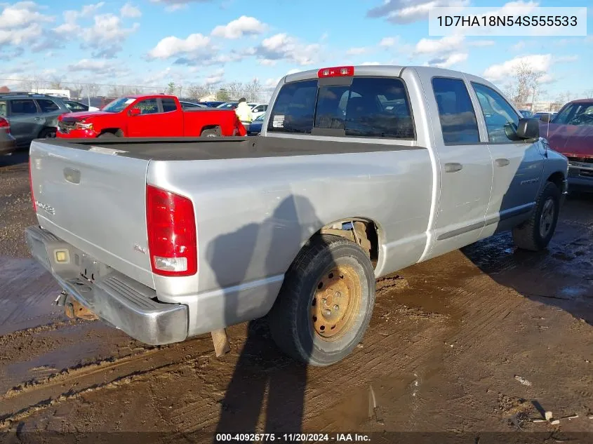 2004 Dodge Ram 1500 Slt/Laramie VIN: 1D7HA18N54S555533 Lot: 40926775