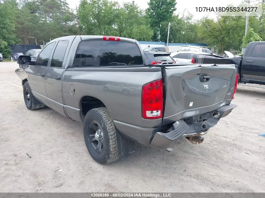 1D7HA18D95S344277 2005 Dodge Ram 1500 Slt/Laramie