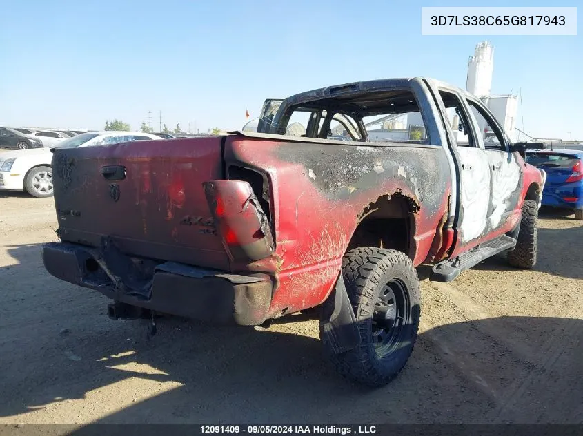 3D7LS38C65G817943 2005 Dodge Ram 3500 St/Slt