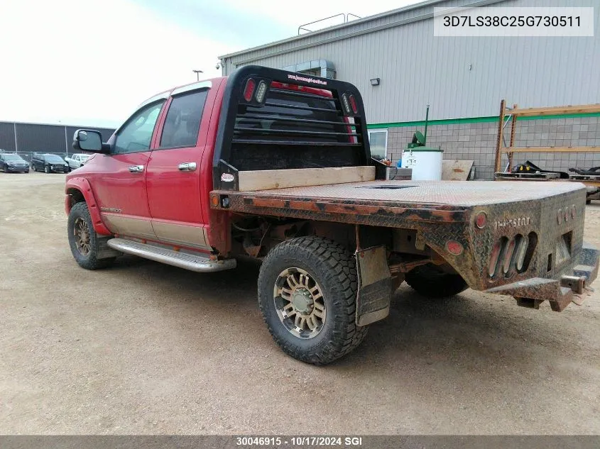 2005 Dodge Ram 3500 St/Slt VIN: 3D7LS38C25G730511 Lot: 30046915