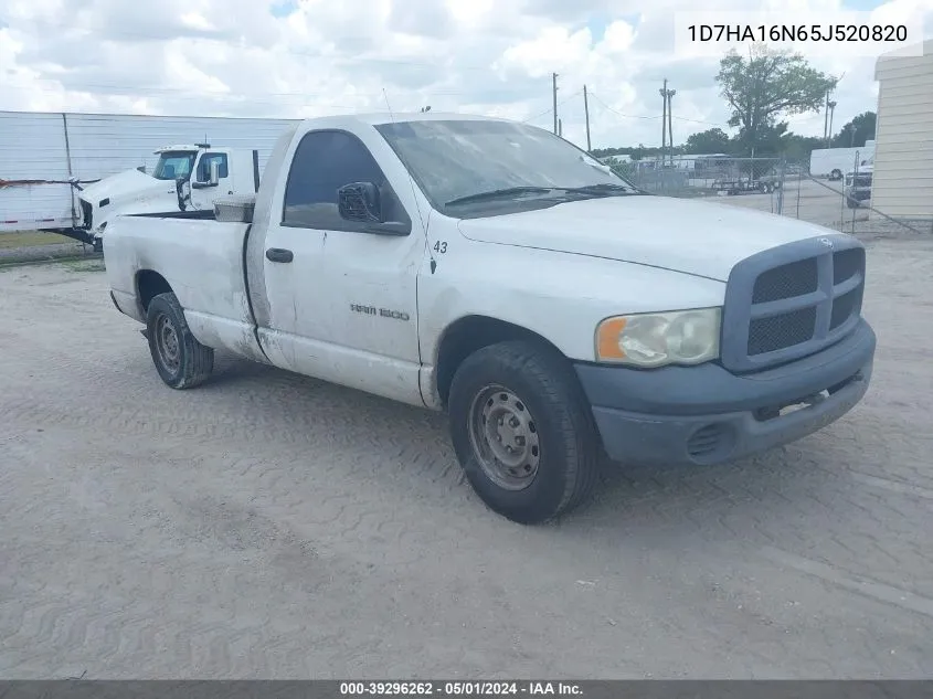 1D7HA16N65J520820 2005 Dodge Ram 1500 St