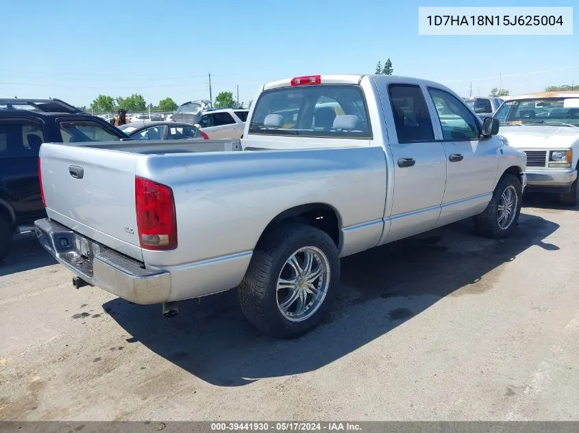 2005 Dodge Ram 1500 Slt/Laramie VIN: 1D7HA18N15J625004 Lot: 39441930