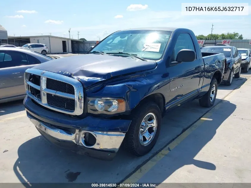 2005 Dodge Ram 1500 St VIN: 1D7HA16K65J632717 Lot: 39814530