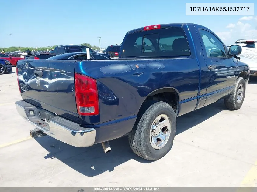 2005 Dodge Ram 1500 St VIN: 1D7HA16K65J632717 Lot: 39814530