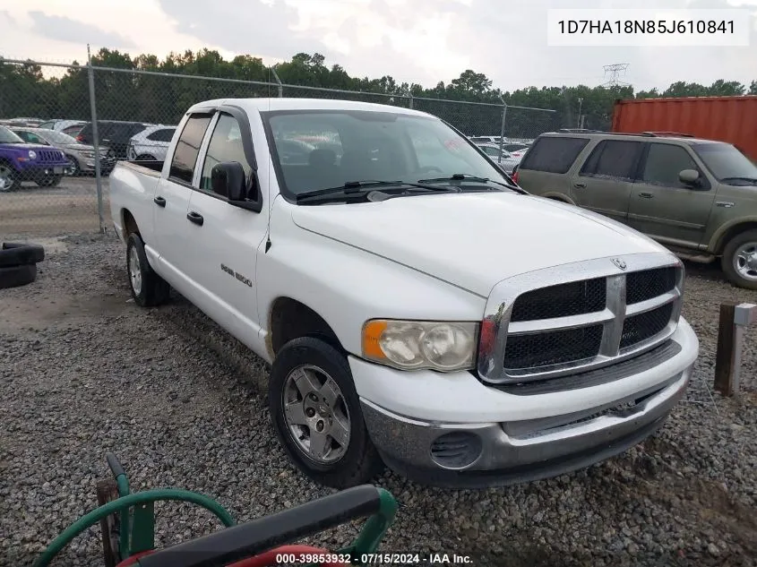 2005 Dodge Ram 1500 Slt/Laramie VIN: 1D7HA18N85J610841 Lot: 39853932