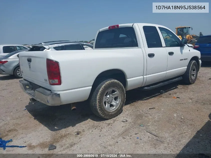 1D7HA18N95J538564 2005 Dodge Ram 1500 Slt/Laramie