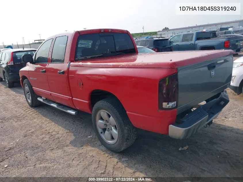 1D7HA18D45S319240 2005 Dodge Ram 1500 Slt/Laramie