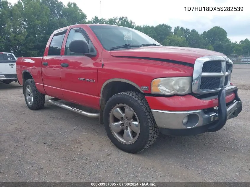 2005 Dodge Ram 1500 Slt/Laramie VIN: 1D7HU18DX5S282539 Lot: 39957095