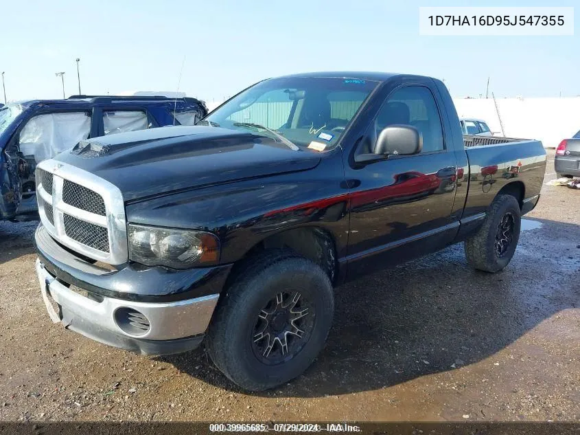 2005 Dodge Ram 1500 VIN: 1D7HA16D95J547355 Lot: 39965685