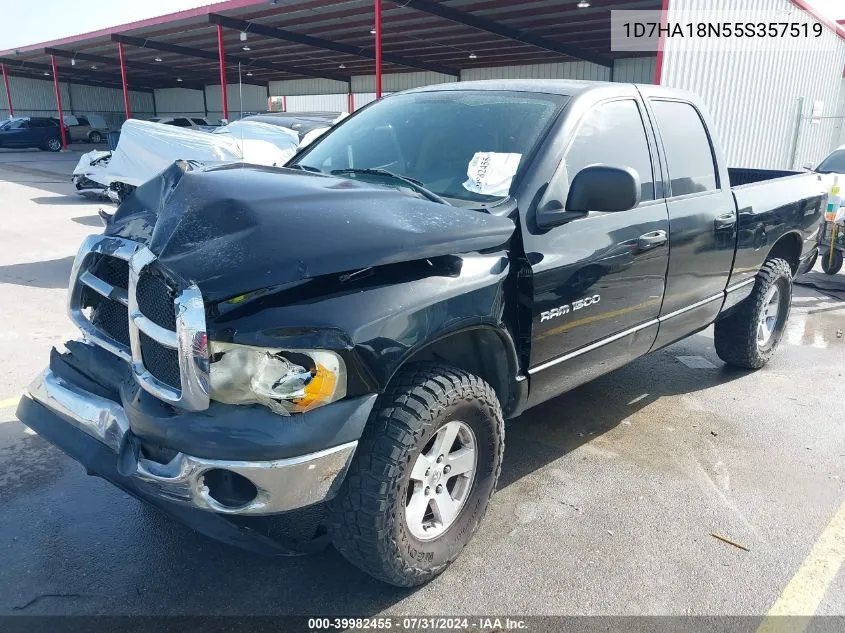 2005 Dodge Ram 1500 St VIN: 1D7HA18N55S357519 Lot: 39982455