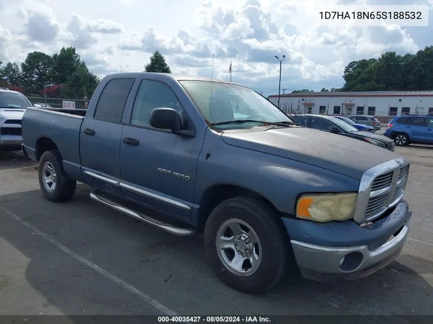 2005 Dodge Ram 1500 Slt/Laramie VIN: 1D7HA18N65S188532 Lot: 40035427